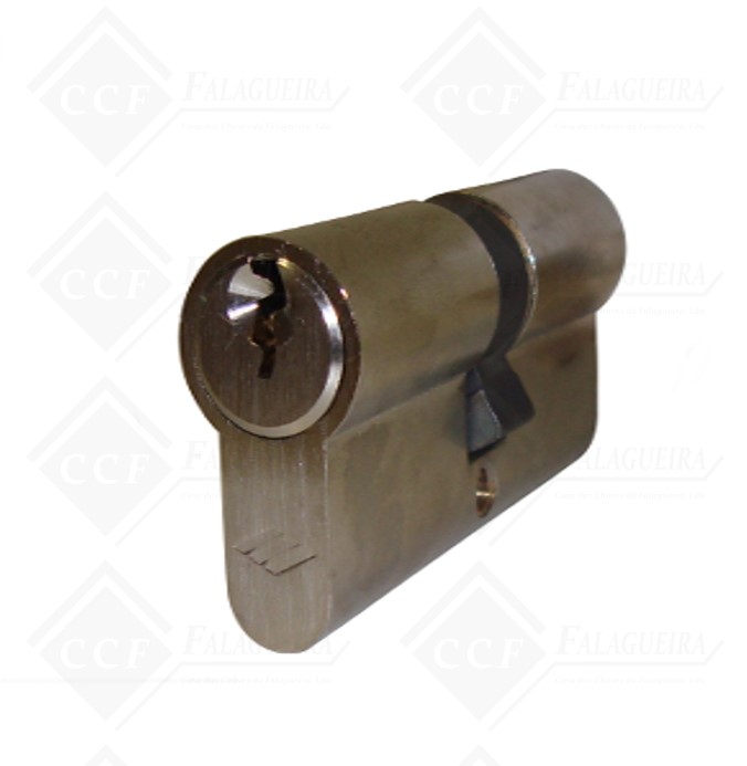 CILINDRO CISA - 08015.07.0.12.DT - CHAVES NORMAIS 30X30 NIQUELADO