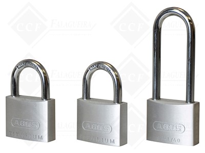 CADEADO TITALIUM 40MM ARCO LARGO BLISTER