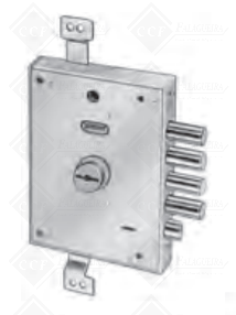 FECHADURA POTENT VARIO 2500/28 DTA-PORTA BLINDADA