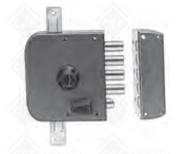 FECHADURA POTENT C/ 2 TRANCAS BOMBA - 520 / 40 -DTO