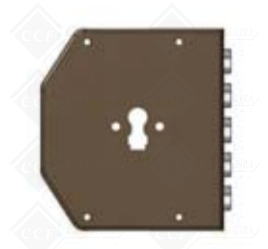 FECHADURA POTENT P/CILINDRO S/TRANCAS (5 fechos) - Refª 415 CE DTA