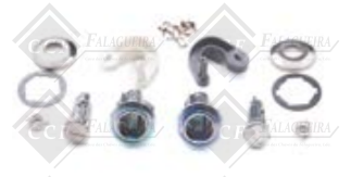 CANHÃO DE PORTA P/PEUGEOT 306 - DTA e ESQ - NE72