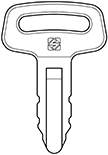 CHAVES ESPECIAIS trator Kubota (KUB3)