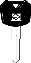 CHAVES AUTO C/ PLASTICA (KW 18DP) LATÃO