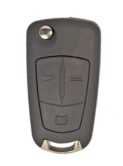 CARCAÇA (OP 2C3) P/ COMANDO OPEL - PERFIL 2 - C/ 3 BOTÕES = HU43