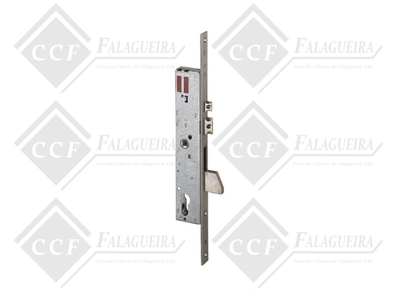 FECHADURA ELETRICA CISA 16215.25 PARA CILINDRO EUROPEU COM LINGUA BASCULANTE