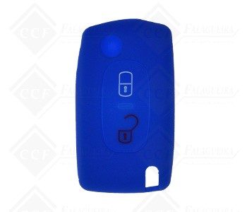 BORRACHA PROTECTORA DE SILICONE - REFª 4384 - MOD 6 - AZUL
