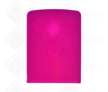BORRACHA PROTECTORA DE SILICONE - REFª 4437 - MOD 17 - ROSA