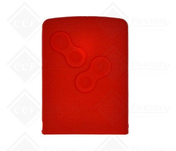 BORRACHA PROTECTORA DE SILICONE - REFª 4438 - MOD 17 - VERMELHO