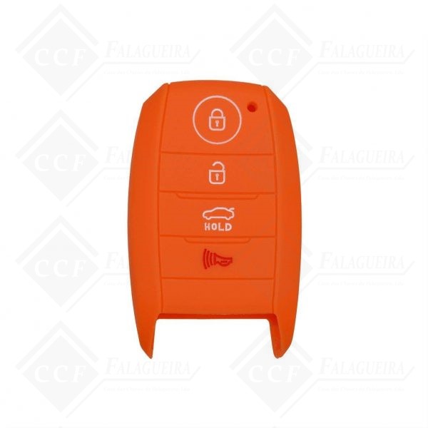 BORRACHA PROTECTORA DE SILICONE - REFª 4591 - MOD 48 - LARANJA