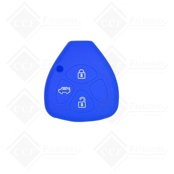BORRACHA PROTECTORA DE SILICONE - REFª 4670 - MOD 64 - AZUL