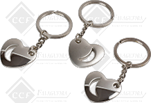 PORTACHAVES CORAÇÃO - 12 UNIDADES - AVK404036