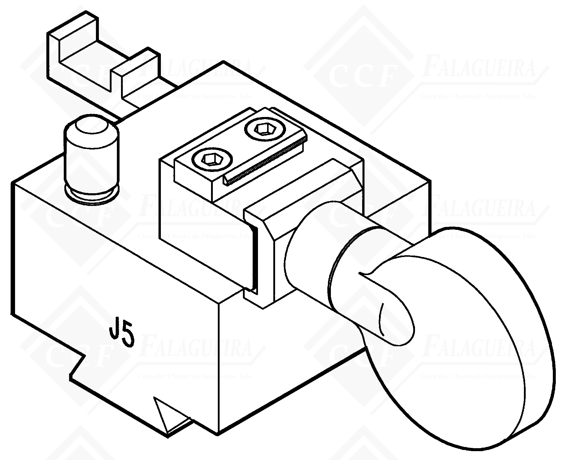 MORDENTE J5 QUATROCODE - VAG - D711423ZB