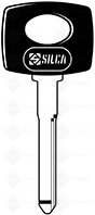 CHAVES AUTO C/ PLASTICA ESPECIAL (HU 41P) LATÃO