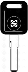 CHAVE AUTO CODIGO S/CHIP (HU 66AT) = SK 2T