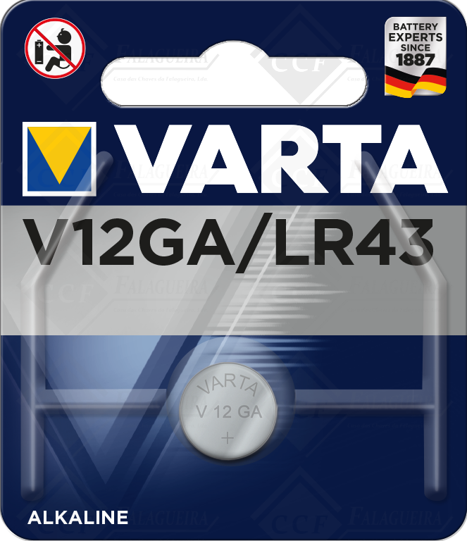 PILHAS VARTA 4278 112 401- V12 GA