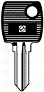 CHAVES AUTO C/ PLASTICA (KI 17P)