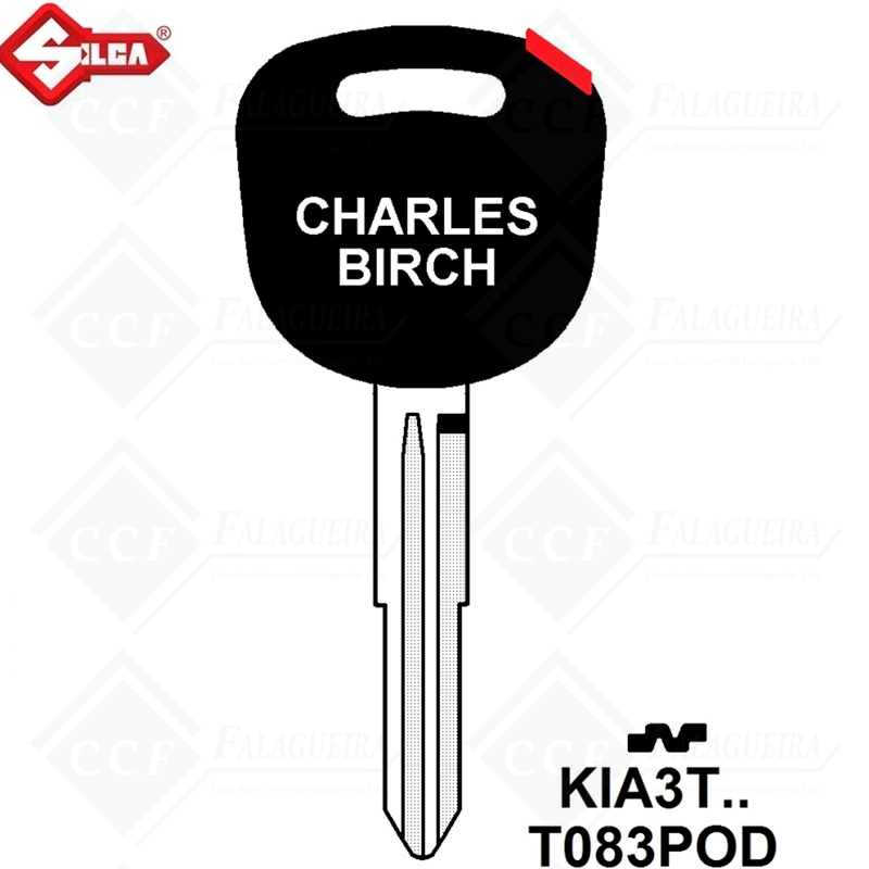 CHAVE AUTO CODIGO S/CHIP (KIA 3T)