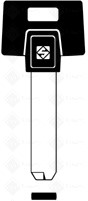 CHAVES MUL-T-LOCK C/ PLAST (MTK 3P) SILVER NIQUEL