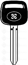 CHAVES AUTO C/ PLASTICA (TOY 43RP) LATÃO