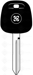 CHAVE AUTO CODIGO S/CHIP (TOY 47TE)