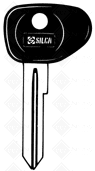 CHAVES AUTO C/ PLASTICA (VO 10P)