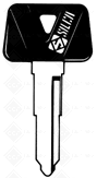CHAVES AUTO C/ PLASTICA (YH 28AP) LATAO