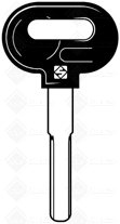 CHAVES AUTO C/ PLASTICA ESPECIAL (YM30P)